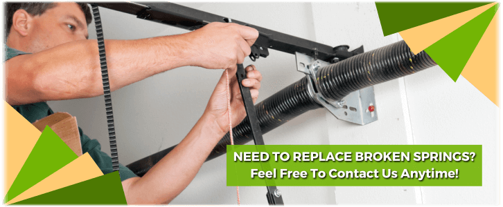 Broken Garage Door Spring Repair Georgetown TX